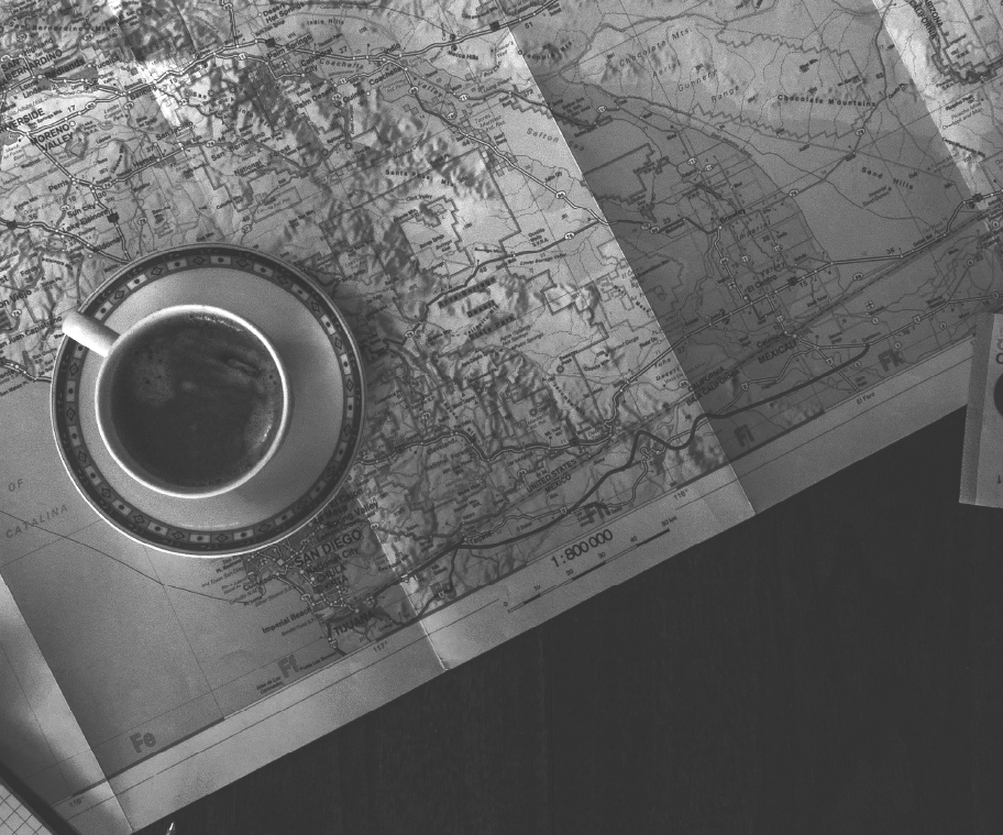 coffee map overlay black